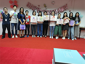 秋日暖阳，爱在美狮贵宾会 -----记第三季员工生日会